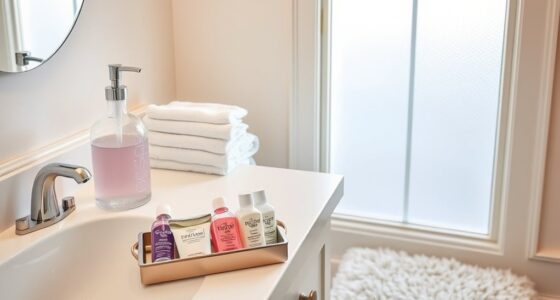 guest bathroom organization essentials