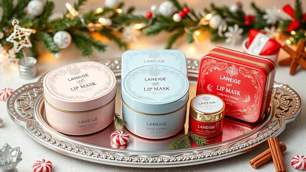 holiday lip mask sets