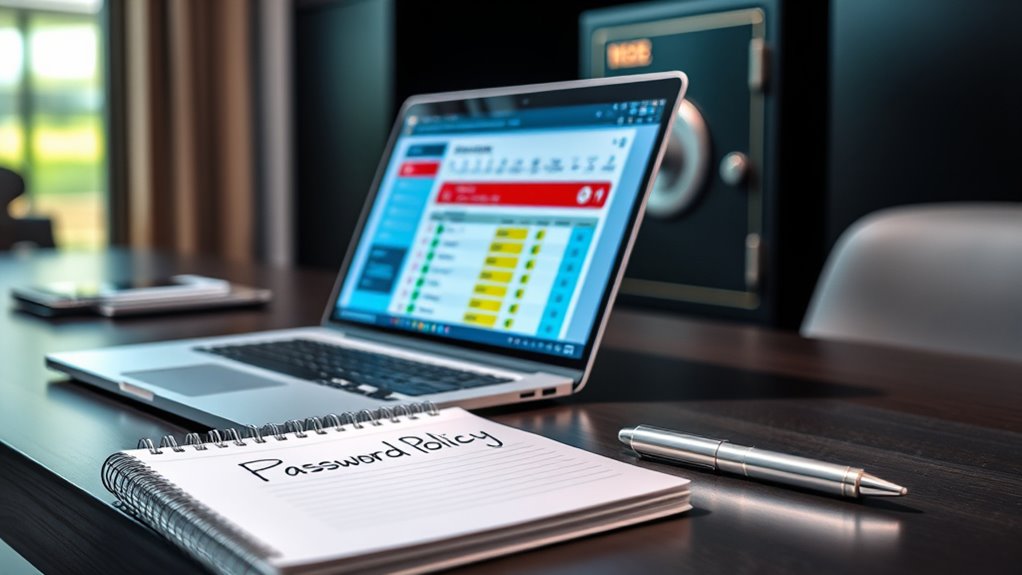 implement strong password policies