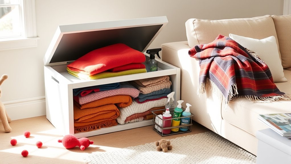 keep essentials within reach