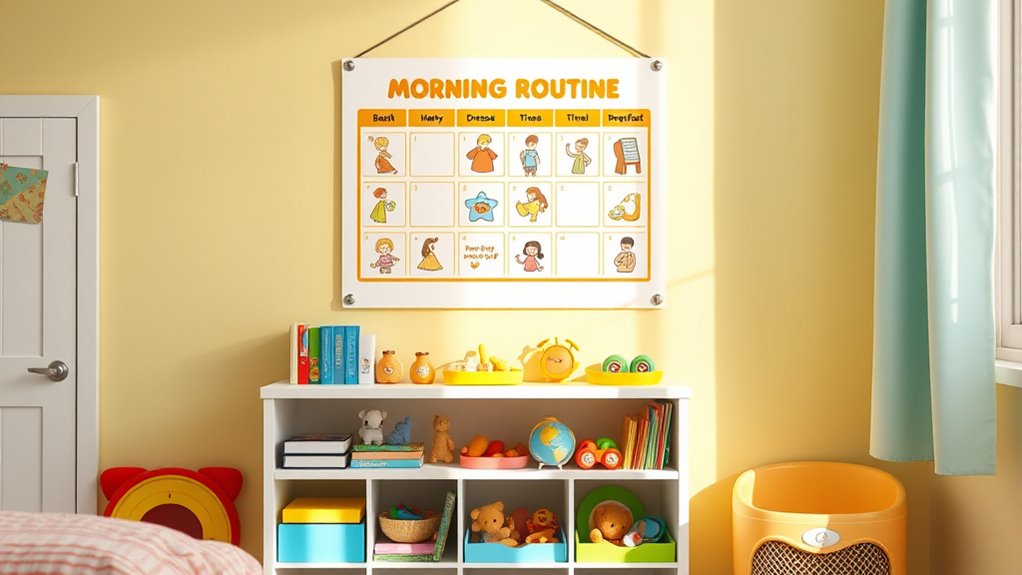 kids daily routine planner