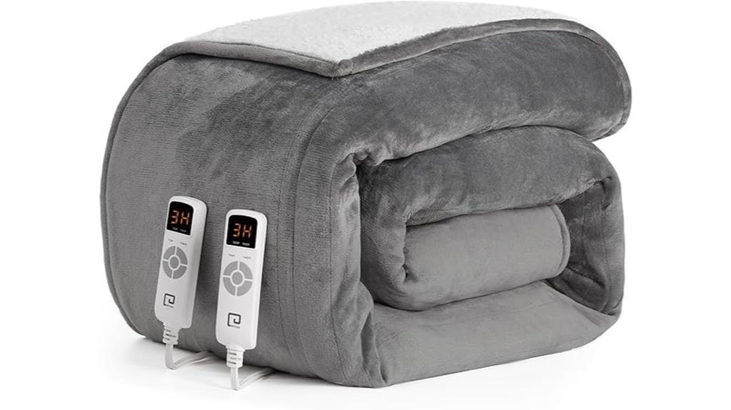 king size dual control blanket