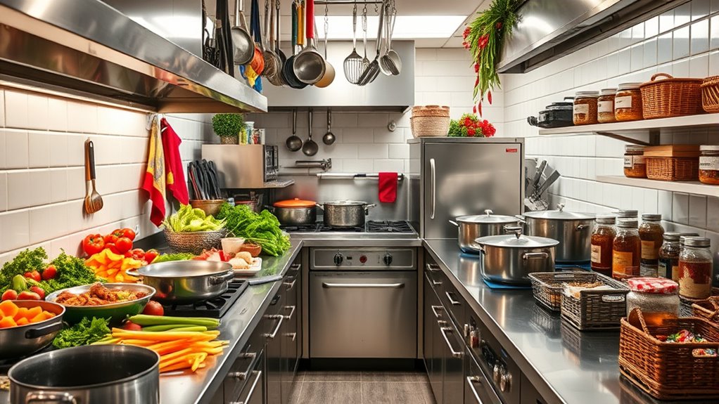 kitchen zone organization