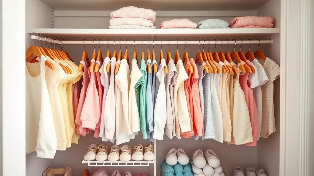 labeling enhances closet organization