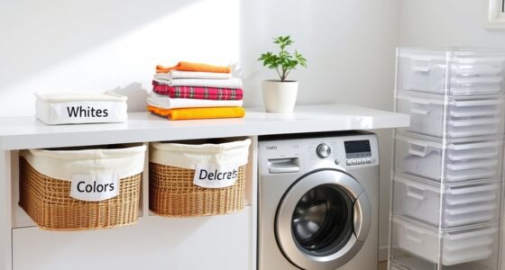 laundry organization and tips
