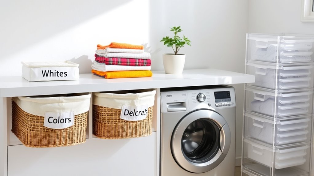 laundry organization and tips