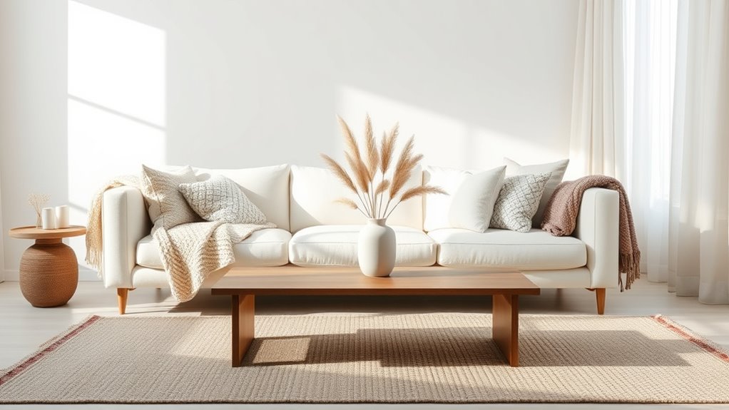 layered textures create warmth