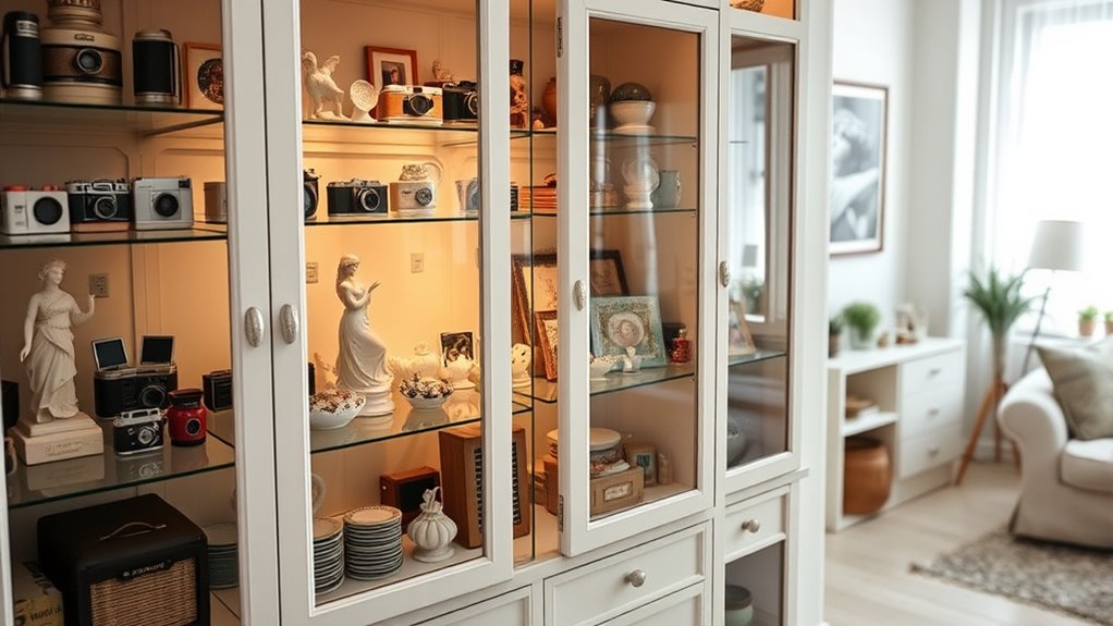 limit sentimental belongings storage