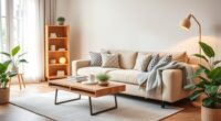 living room organization tips