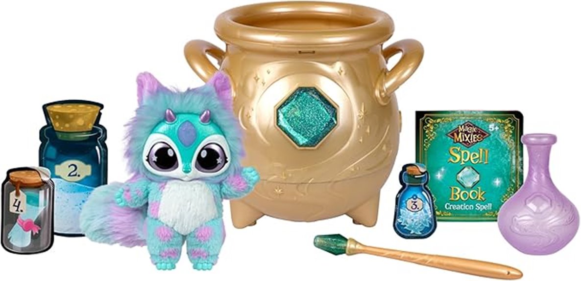 magical gold cauldron toy