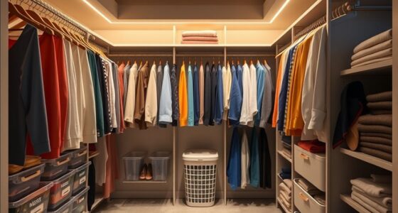 maintain an organized wardrobe
