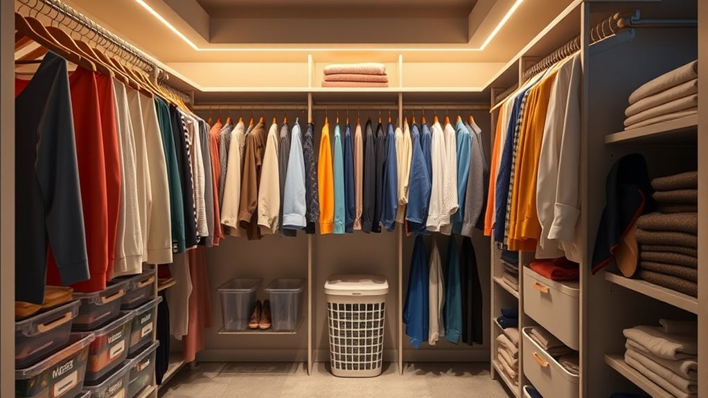 maintain an organized wardrobe