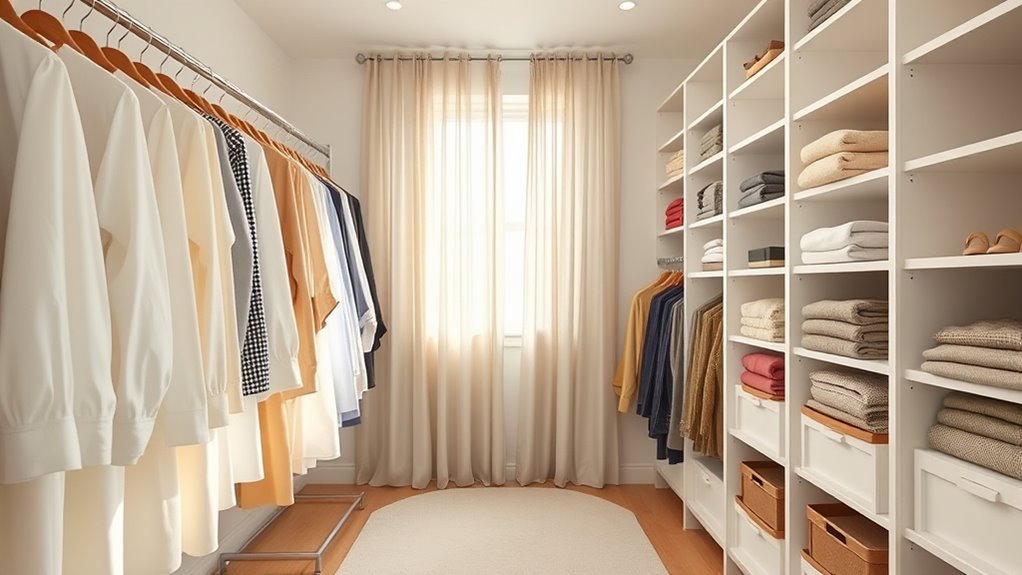 maintain closet organization routines