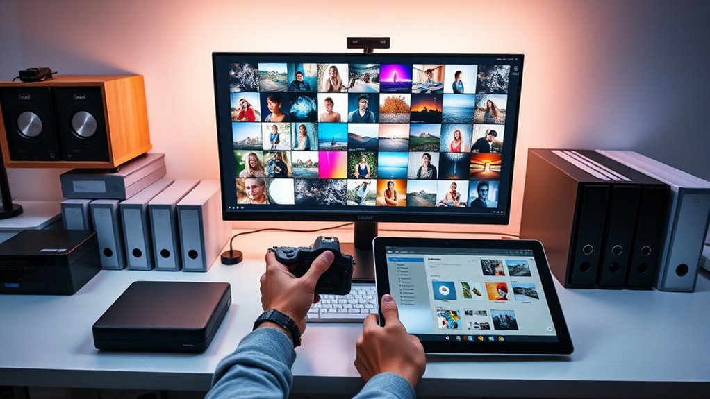 maintain organized photo library