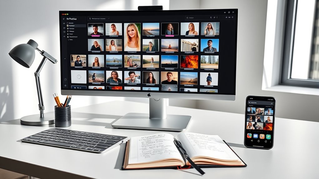 maintain organized photo workflow