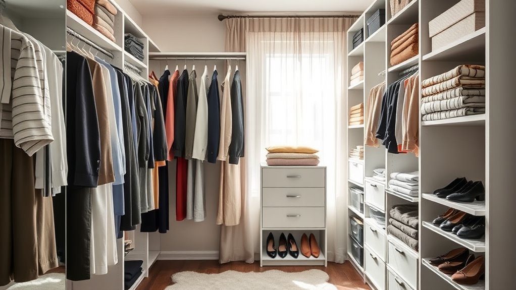 maximize closet organization efficiency