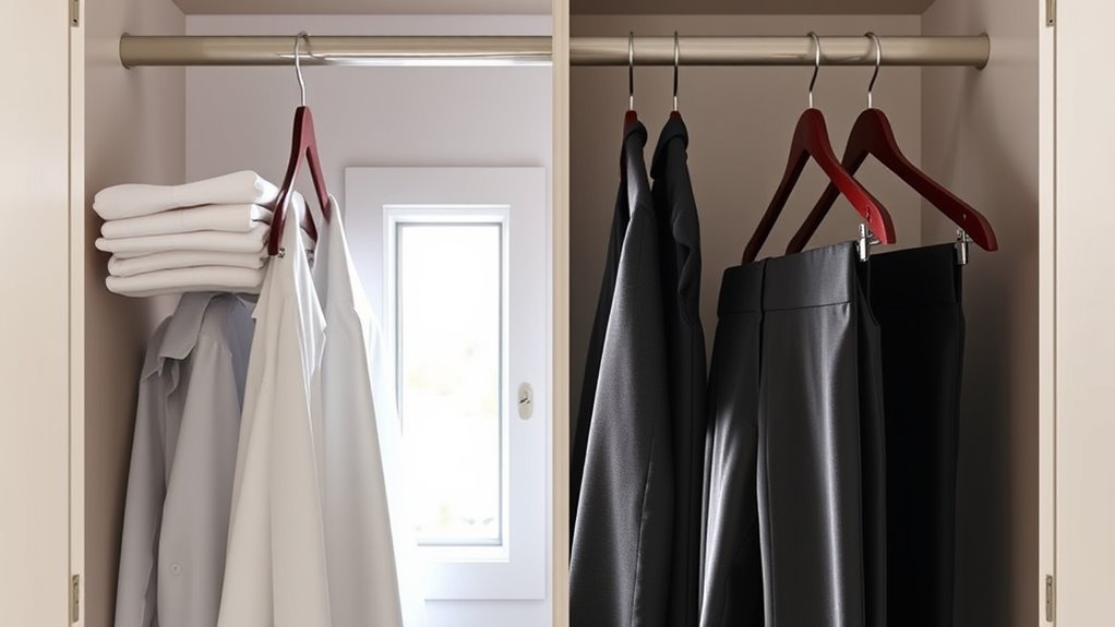 maximize closet vertical space