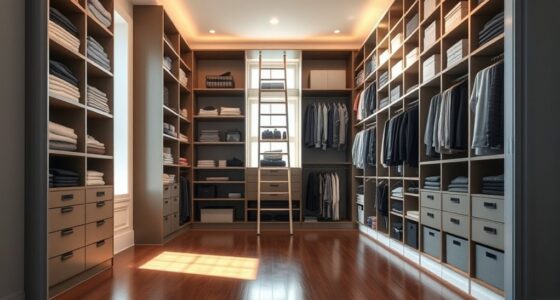 maximize closet vertical space