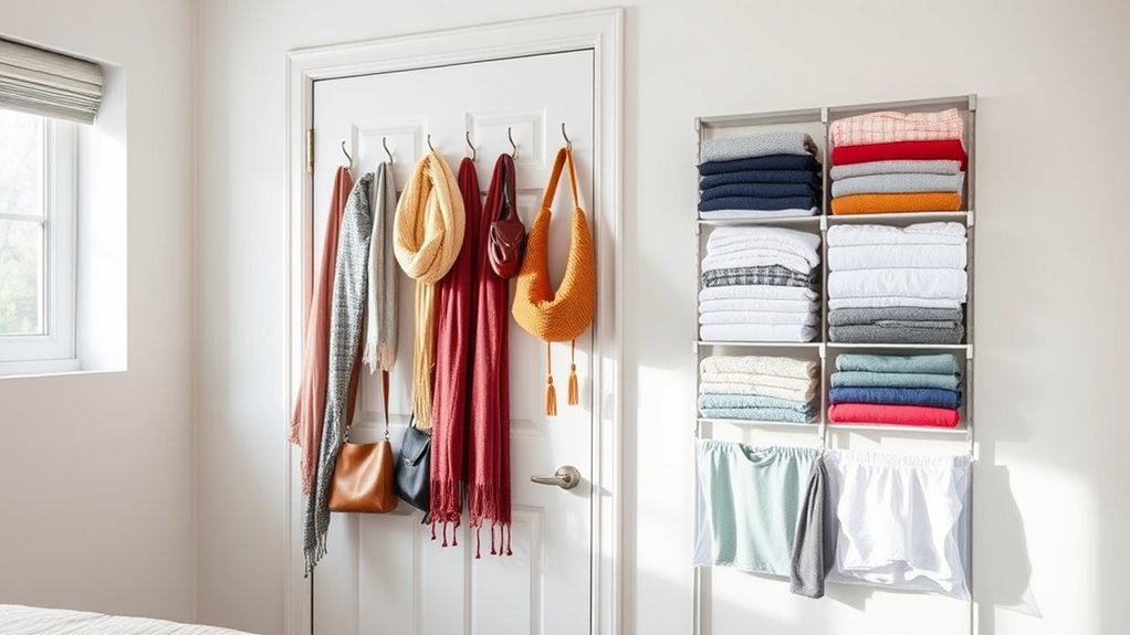 maximize over the door storage
