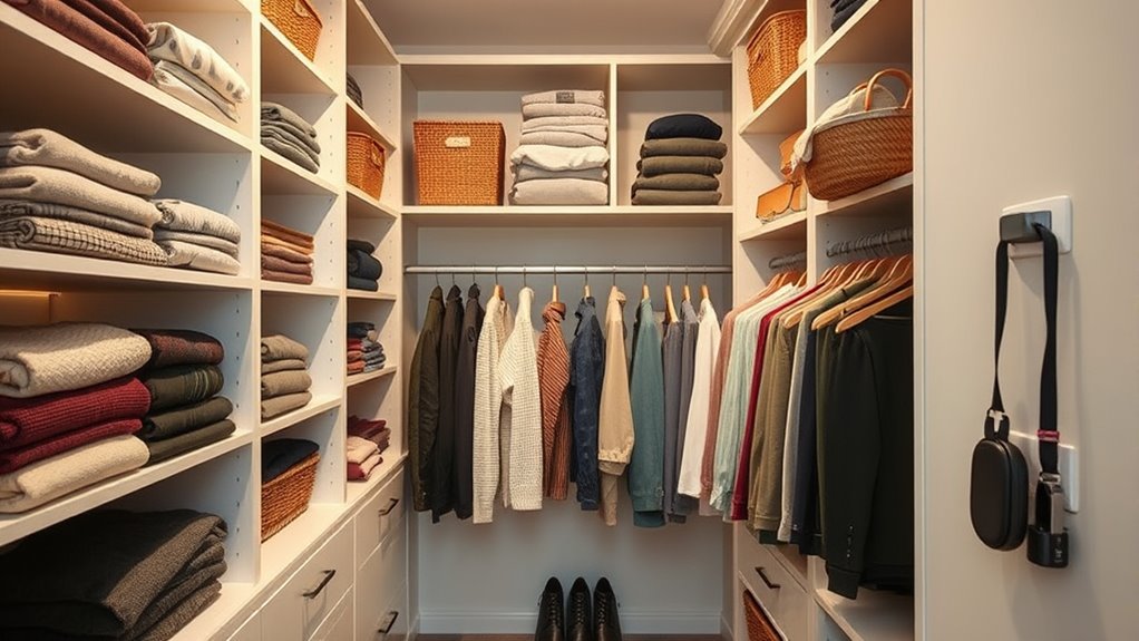 maximize small closet space
