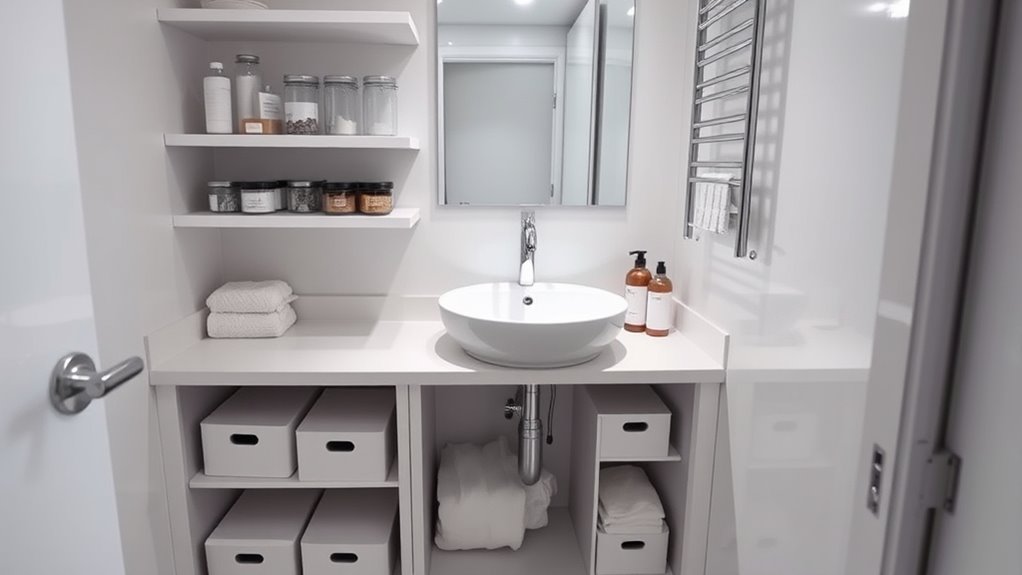 maximize space with storage