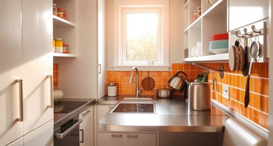 maximize tiny kitchen space