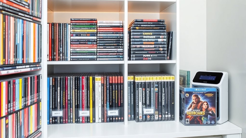 media inventory and organization