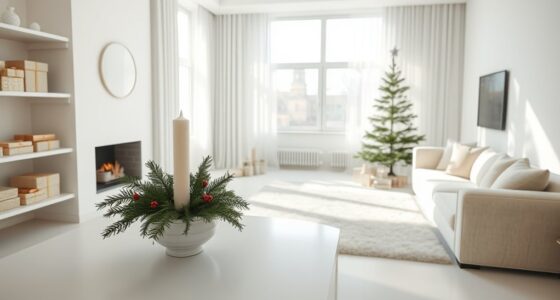 minimalist holiday decorations