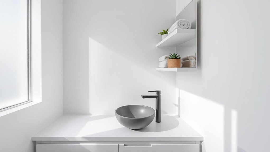 minimize clutter on surfaces