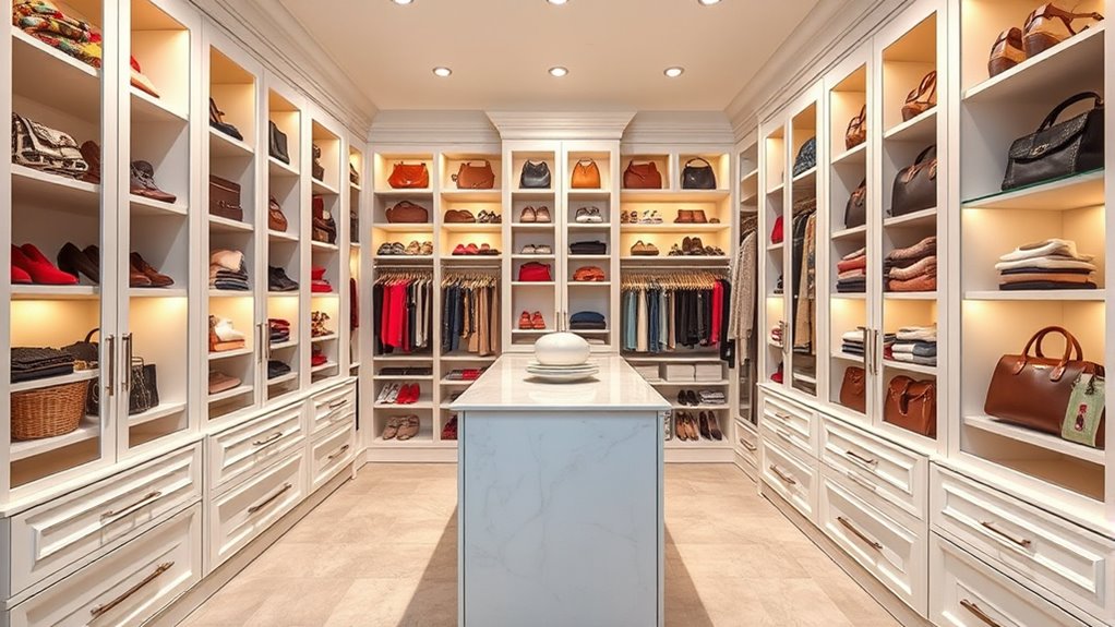 modular visible space saving organization