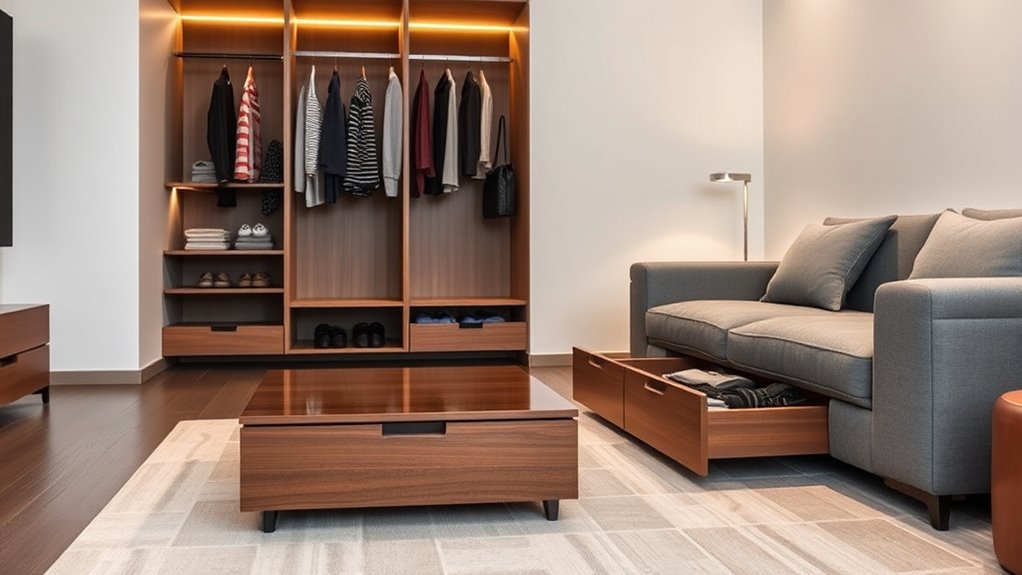 multi functional storage furniture