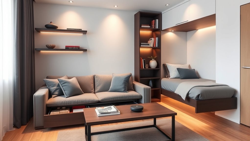 multi purpose space saving furniture