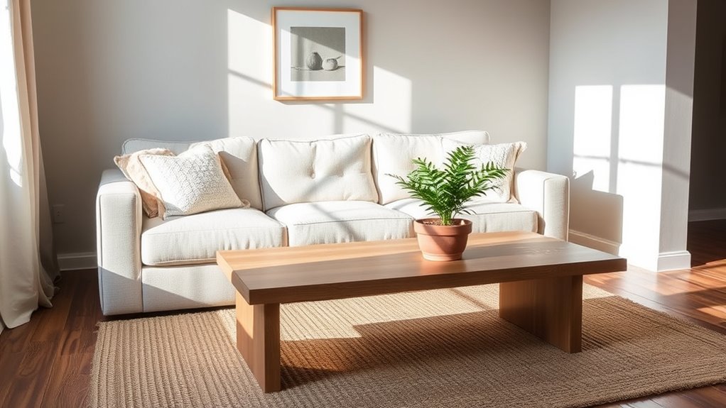 natural textures create warmth