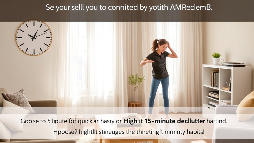 optimal declutter scheduling times