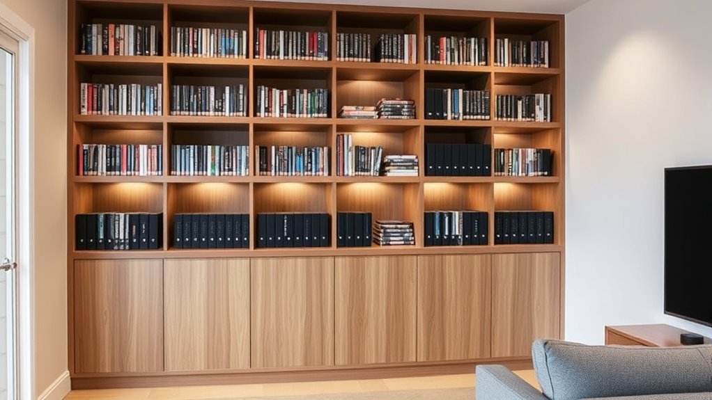 optimize space with integrated storage