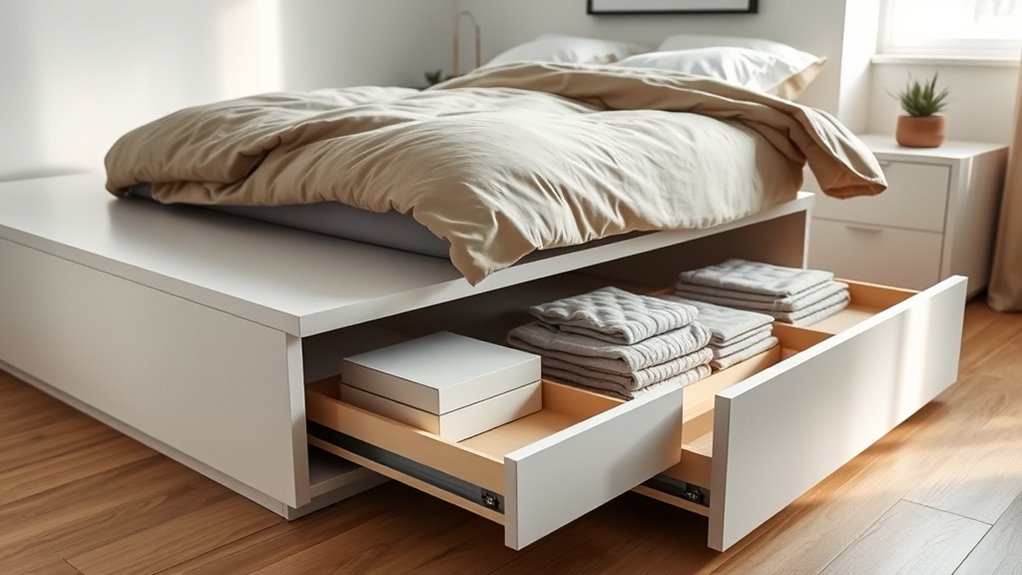 optimize space with storage