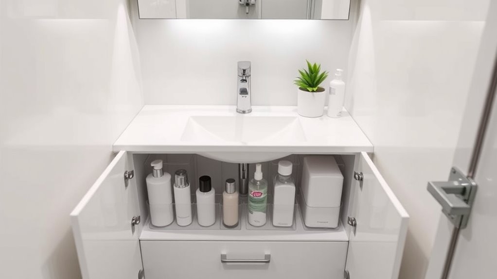 optimize under sink organization