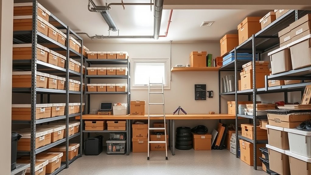 optimize vertical hidden storage