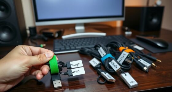organize and identify wires