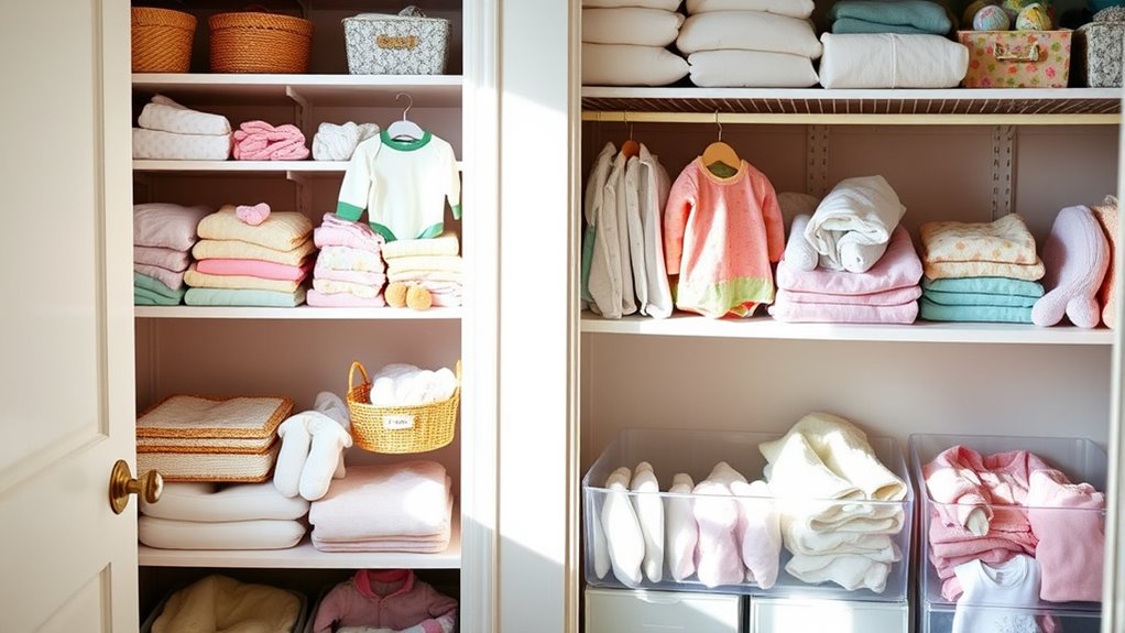 organize and rotate clothing