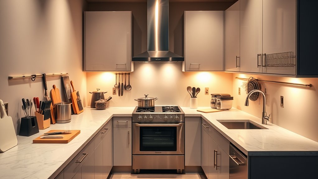 organize appliances by zones