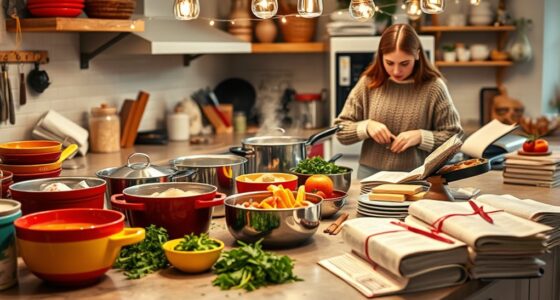 organize kitchen for holidays