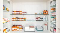 organize medications securely safely