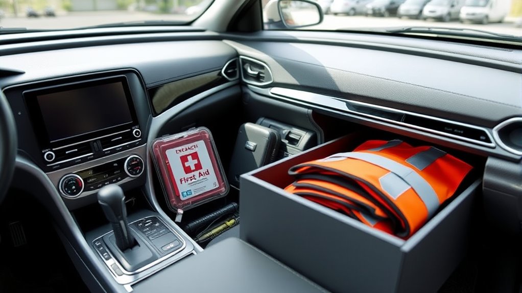 organize safety items efficiently