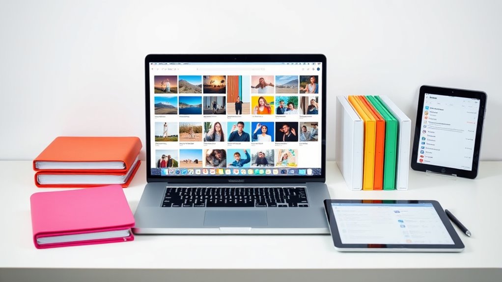 organize tag review backup