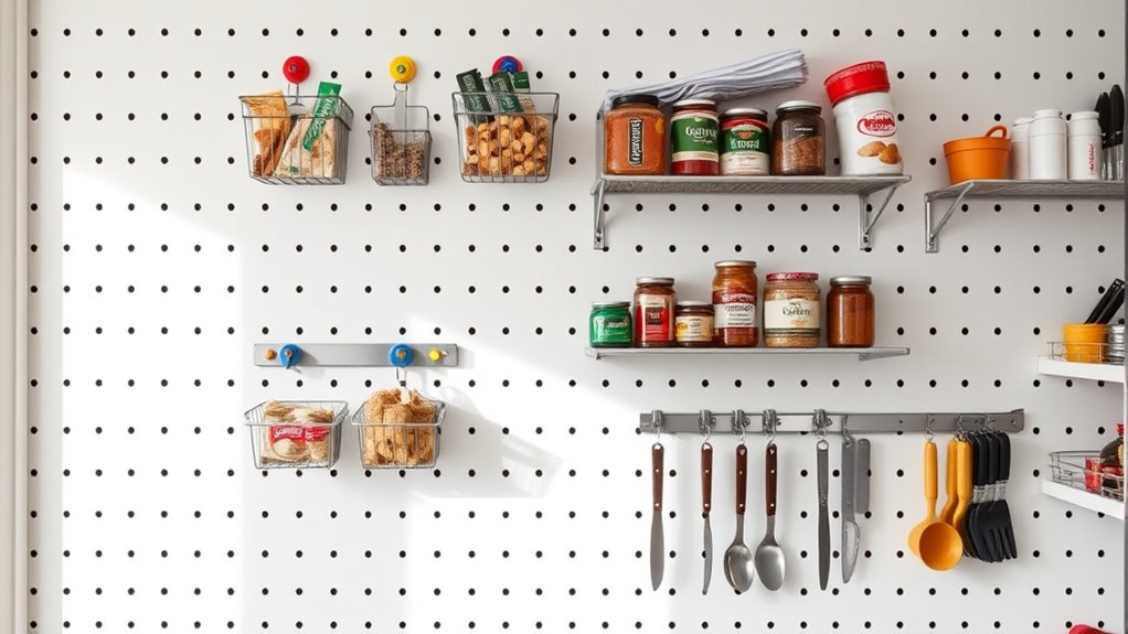 organized customizable pantry storage