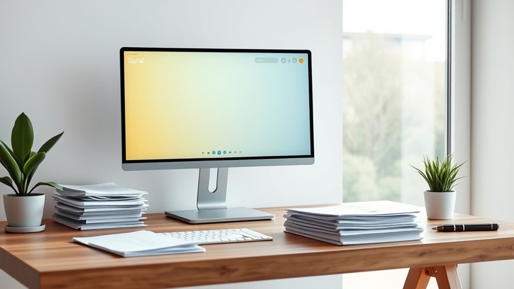 organized digital filing system
