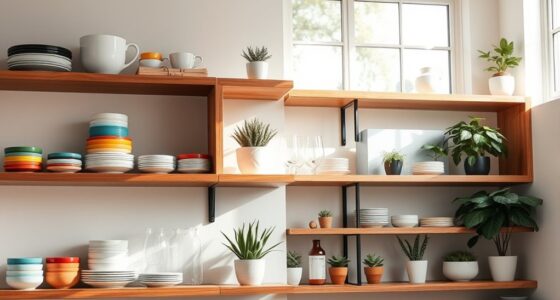 organized display shelf tips