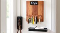organized entryway key station