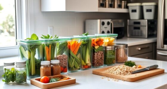 organized kitchen saves time